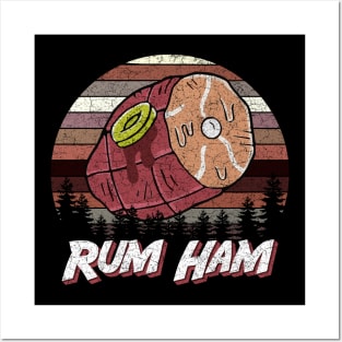 Rum Ham - Retro Posters and Art